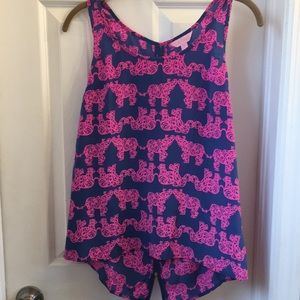 Silk Lilly Pulitzer tank
